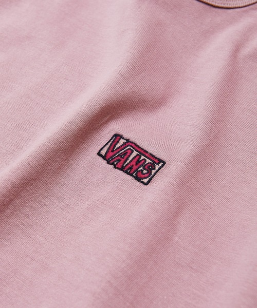 VANS(バンズ)の「VANS MN オフ・ザ・ウォール・カラー・マルチプライヤー SS VN0A4S2A1LE(Tシャツ/カットソー・メンズ・ダークオリーブ/ピンクベージュ・M/L/S/XL/XXL)」の14枚目の写真