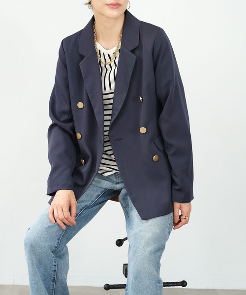 ANDJ(アンドジェイ)の「【2022/AW】パネルボーダー袖スリットTシャツ(Tシャツ/カットソー・レディース・ブラック/オフホワイト/ブラウン・M)」の11枚目の写真