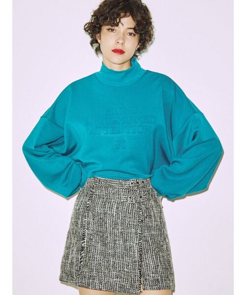 jouetie(ジュエティ)の「ツイードスカパン(その他パンツ・レディース・ブルー/ピンク/ブラック・MEDIUM)」の4枚目の写真