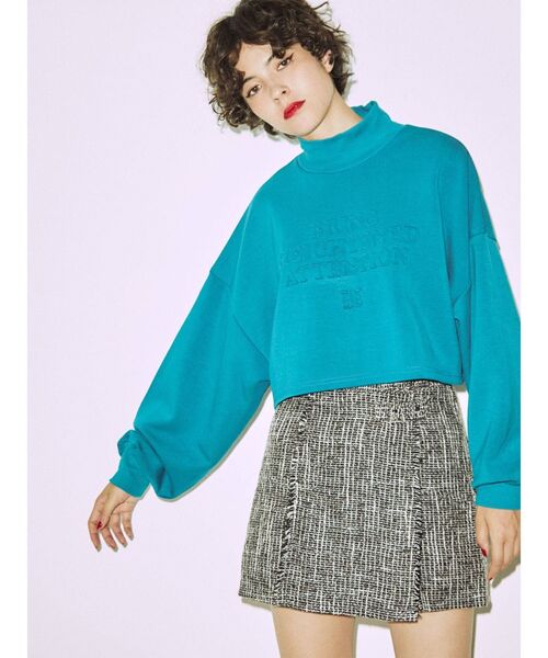 jouetie(ジュエティ)の「ツイードスカパン(その他パンツ・レディース・ブルー/ピンク/ブラック・MEDIUM)」の5枚目の写真