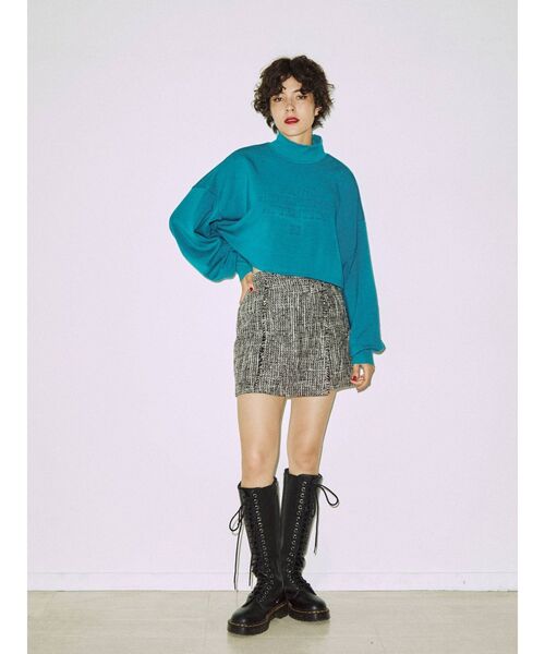jouetie(ジュエティ)の「ツイードスカパン(その他パンツ・レディース・ブルー/ピンク/ブラック・MEDIUM)」の11枚目の写真