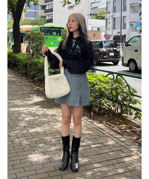 jouetie(ジュエティ)の「ツイードスカパン(その他パンツ・レディース・ブルー/ピンク/ブラック・MEDIUM)」の17枚目の写真