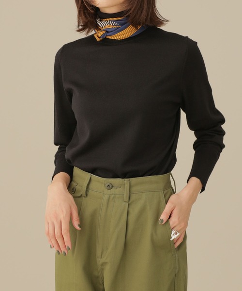 LB.03/毛玉レスニットタートルネックプルオーバー