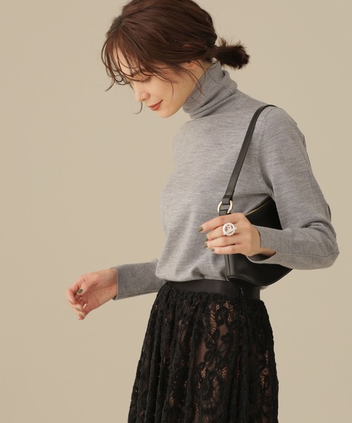 LB.03/毛玉レスニットタートルネックプルオーバー