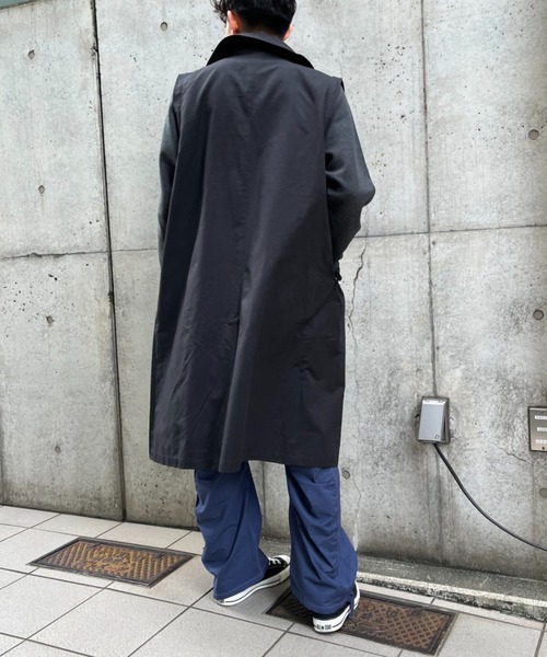 CIAOPANIC(チャオパニック)の「セパレートスリーブスタンドコート(トレンチコート・メンズ・オリーブ/ブラック/グレー・MEDIUM/LARGE)」の16枚目の写真