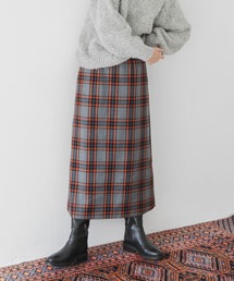 かぐれ | タータンチェックストレートスカート(スカート)
