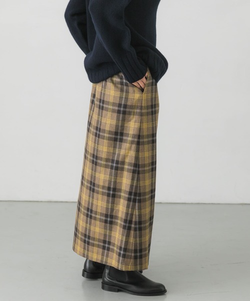 かぐれ（カグレ）の「タータンチェックストレートスカート