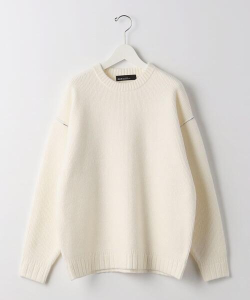 green label relaxing（グリーンレーベルリラクシング）の「Morley  クルー ニット（ニット/セーター・メンズ・ブラウン/ダークグリーン/オフホワイト・S/M/L）」の16枚目の写真