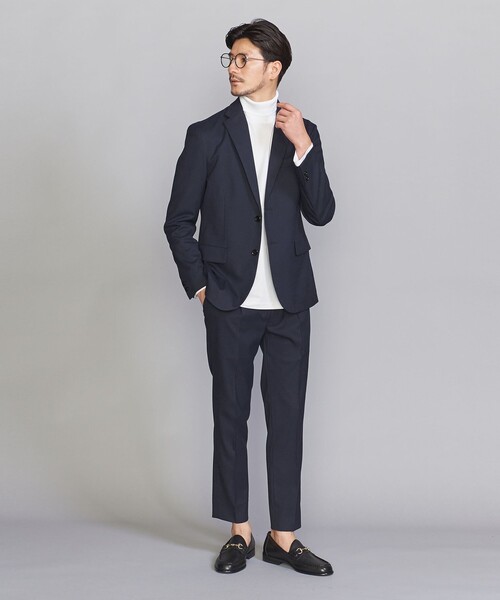 【WARDROBE SMART】DELEGANT サキソニー ジャケット＆パンツ