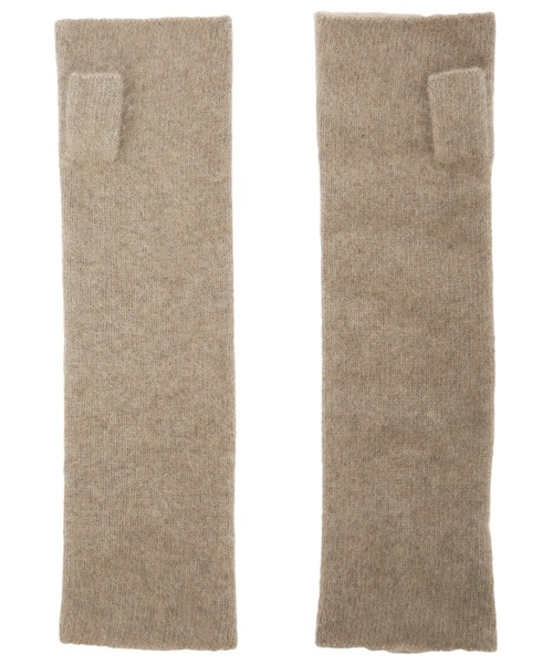 ALEXIA STAM（アリシアスタン）の「Basic Raccoon Knit Mitt / ベーシックラクーンニットミット（手袋・レディース・ベージュ/グレー/ブルー・FREE）」の15枚目の写真