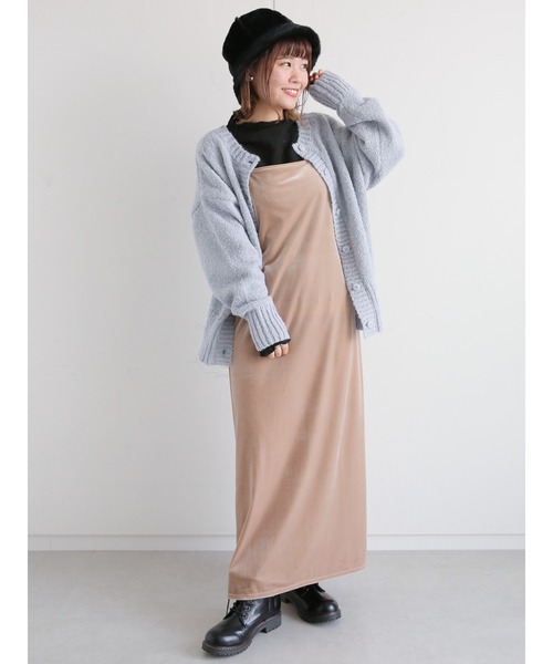 ehka sopo(エヘカソポ)の「花柄ジャカードカットソー(Tシャツ/カットソー・レディース・キナリ/ベージュ/ブラック・フリ-)」の15枚目の写真