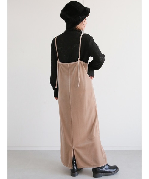 ehka sopo(エヘカソポ)の「花柄ジャカードカットソー(Tシャツ/カットソー・レディース・キナリ/ベージュ/ブラック・フリ-)」の19枚目の写真