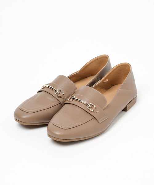 GLOBAL WORK（グローバルワーク）の「らくっション撥水2WAYローファー/174658（ローファー・レディース・ブラック/ブラック系その他/ベージュ/オフホワイト/ベージュ系その他2/ホワイト×ブラック/ライトベージュ/ホワイト系その他3・SMALL/MEDIUM/LARGE/X-LARGE）」の10枚目の写真