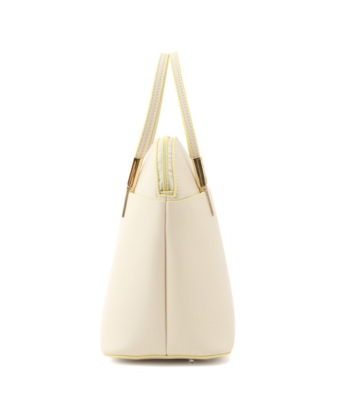 ROPE' PICNIC(ロペピクニック)の「軽量レクタンメタルミドルラウンドボストン&ショルダーバッグ(ショルダーバッグ・レディース・ベージュ系その他/ブラック系その他/ホワイト系その他5・FREE)」の4枚目の写真