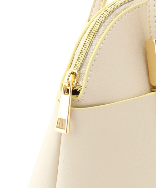 ROPE' PICNIC(ロペピクニック)の「軽量レクタンメタルミドルラウンドボストン&ショルダーバッグ(ショルダーバッグ・レディース・ベージュ系その他/ブラック系その他/ホワイト系その他5・FREE)」の12枚目の写真