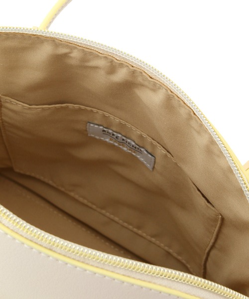 ROPE' PICNIC(ロペピクニック)の「軽量レクタンメタルミドルラウンドボストン&ショルダーバッグ(ショルダーバッグ・レディース・ベージュ系その他/ブラック系その他/ホワイト系その他5・FREE)」の5枚目の写真
