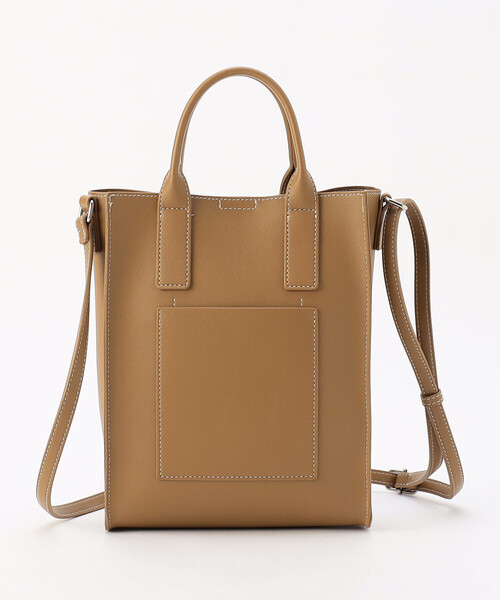 MONO　COMME CA（モノコムサ）の「縦ミニ トート ショルダー（ショルダーバッグ・レディース・ライトグリーン/ブラウン/ブラック/グレイッシュベージュ・FREE）」の16枚目の写真