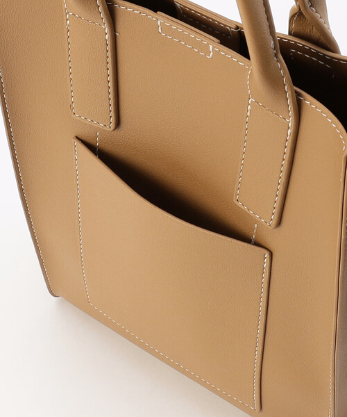 MONO　COMME CA（モノコムサ）の「縦ミニ トート ショルダー（ショルダーバッグ・レディース・ライトグリーン/ブラウン/ブラック/グレイッシュベージュ・FREE）」の22枚目の写真