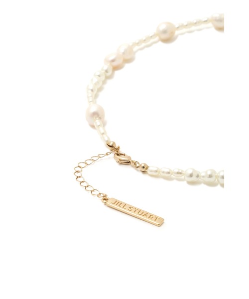JILL STUART（ジルスチュアート）の「◆アンナパールネックレス（ネックレス・レディース・ホワイト・ﾌﾘ-）」の4枚目の写真