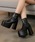 LOVEHUNTER�i���u�n���^�[�j�́u+10.5cm �y�ʌ��� �X�N�G�A�g�D �{�����[���\�[�� ���q�[�� �X�g���b�`�u�[�c�i�u�[�c�j�v�b�u���b�N�n1
