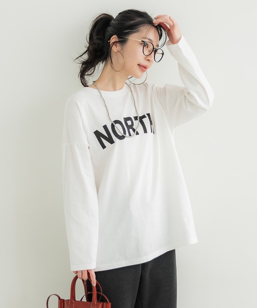 coca（coca）（コカ）の「＼新ロゴ登場／アソートロゴプリントロンT（Tシャツ/カットソー・レディース・B/A/C/D/E/F/H/J/G/I/K・M/L）」の8枚目の写真