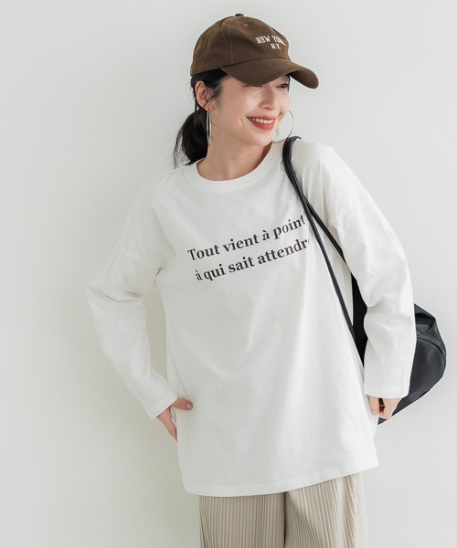 coca（coca）（コカ）の「＼新ロゴ登場／アソートロゴプリントロンT（Tシャツ/カットソー・レディース・B/A/C/D/E/F/H/J/G/I/K・M/L）」の9枚目の写真