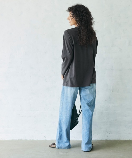 coca（coca）（コカ）の「＼新ロゴ登場／アソートロゴプリントロンT（Tシャツ/カットソー・レディース・B/A/C/D/E/F/H/J/G/I/K・M/L）」の19枚目の写真