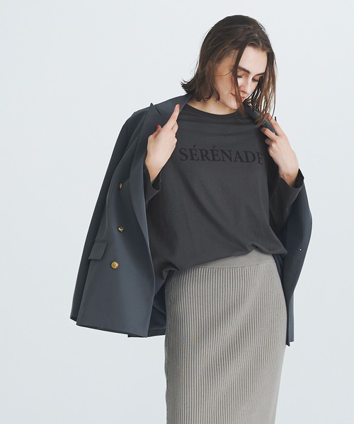 coca（coca）（コカ）の「＼新ロゴ登場／アソートロゴプリントロンT（Tシャツ/カットソー・レディース・B/A/C/D/E/F/H/J/G/I/K・M/L）」の21枚目の写真