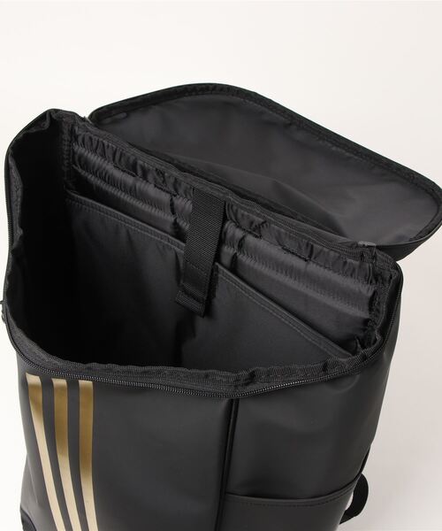 adidas(アディダス)の「adidas アディダス リュックサック 26L 67921(バックパック/リュック・メンズ・ブラック×ブラック/ブラック×ホワイト/ブラック×シルバー/ブラック×ゴールド・FREE)」の6枚目の写真