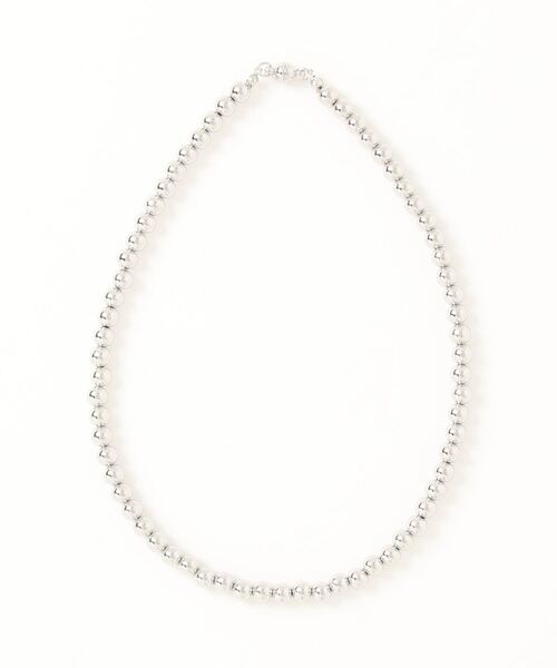 DouDou（ドゥドゥ）の「マグネットボールチェーンショートネックレス（ネックレス・レディース・シルバー・FREE）」の3枚目の写真