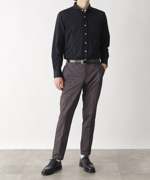 THE SHOP TK (ザ ショップ ティーケー )の「◆【ひんやりとした肌触り】アイスカノコカッタウェイシャツ(シャツ/ブラウス・メンズ・ライトブルー/ライトグレー/ネイビー・01/02/03/04)」の16枚目の写真