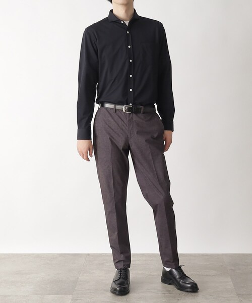 THE SHOP TK (ザ ショップ ティーケー )の「◆【ひんやりとした肌触り】アイスカノコカッタウェイシャツ(シャツ/ブラウス・メンズ・ライトブルー/ライトグレー/ネイビー・01/02/03/04)」の17枚目の写真