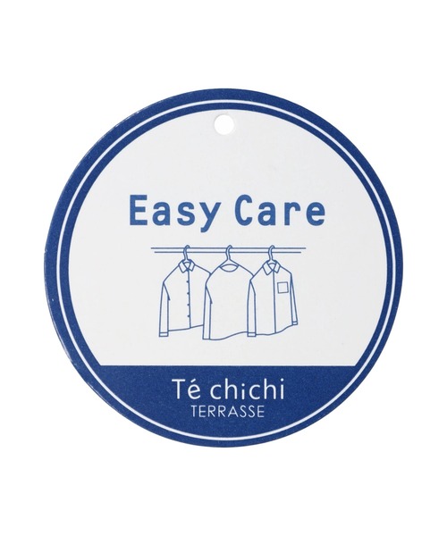 Te chichi TERRASSE(テチチテラス)の「【イージーケア】ピンタックスタンドフリルブラウス(シャツ/ブラウス・レディース・イエロー/オフホワイト/ネイビー・フリ-)」の8枚目の写真