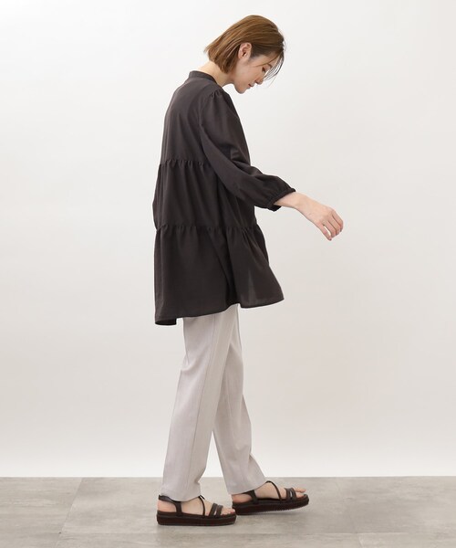 grove（グローブ）の「◆ビンテージボイルティアードブラウス（シャツ/ブラウス・レディース・イエロー/ブラウン系その他/アイボリー・03/02/04/01/05）」の10枚目の写真