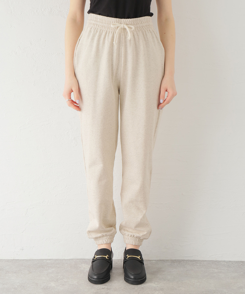JOURNAL STANDARD relume(ジャーナルスタンダード レリューム)の「【BASERANGE/ベースレンジ】SWEAT PANTS:パンツ(スウェットパンツ・レディース・アイボリー・X-SMALL)」の6枚目の写真