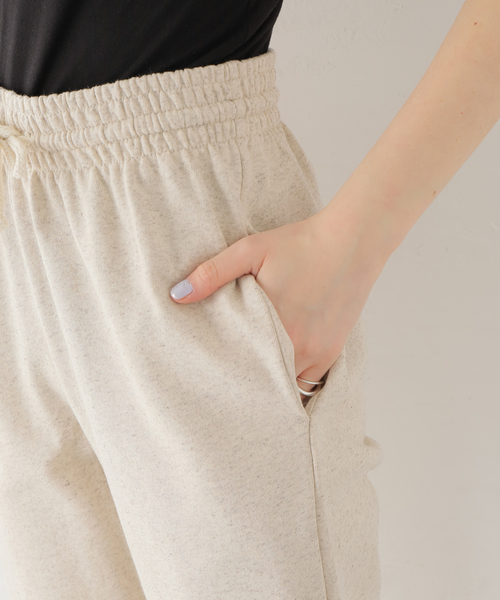 JOURNAL STANDARD relume(ジャーナルスタンダード レリューム)の「【BASERANGE/ベースレンジ】SWEAT PANTS:パンツ(スウェットパンツ・レディース・アイボリー・X-SMALL)」の2枚目の写真
