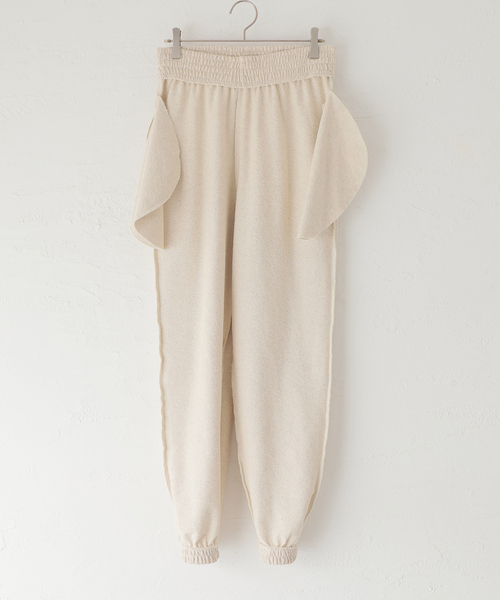 JOURNAL STANDARD relume(ジャーナルスタンダード レリューム)の「【BASERANGE/ベースレンジ】SWEAT PANTS:パンツ(スウェットパンツ・レディース・アイボリー・X-SMALL)」の9枚目の写真