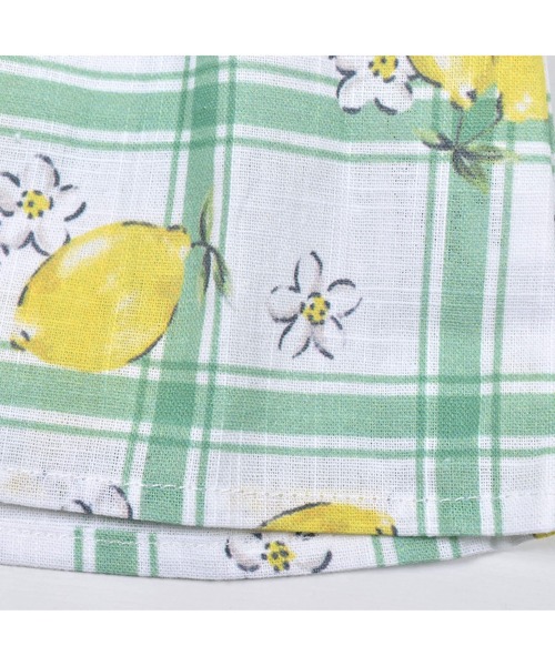 BeBe（ベベ）の「BeBe/【お揃い】コットンレモン柄チュニックパンツセットベビー(80~90cm)（ロンパース・キッズ・イエロー・90/80）」の10枚目の写真