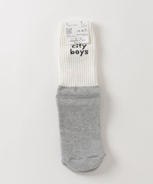 HLNA（エイチエルエヌエー）の「【Chi-bee】ビューン SOX（ソックス/靴下・メンズ・ネイビー系/グリーン系/ホワイト系・ONE SIZE）」の5枚目の写真