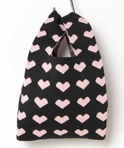 HIKA（ヒカ）の「【HIKA】総柄マルシェ型 BAG（ハンドバッグ・レディース・ブラック×ホワイト/マルチ/アニマル/ホワイト×ブラック/ブラック系その他2/ブラック系その他/グリーン系その他/その他3/その他/その他1/その他2/グリーン系その他2/パープル系その他・FREE）」の9枚目の写真