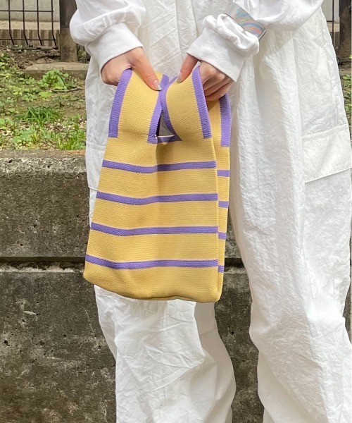 HIKA（ヒカ）の「【HIKA】総柄マルシェ型 BAG（ハンドバッグ・レディース・ブラック×ホワイト/マルチ/アニマル/ホワイト×ブラック/ブラック系その他2/ブラック系その他/グリーン系その他/その他3/その他/その他1/その他2/グリーン系その他2/パープル系その他・FREE）」の22枚目の写真
