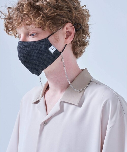 tk.TAKEO KIKUCHI（ティーケータケオキクチ）の「◆マルチチェーンネックレス（ネックレス・メンズ・シルバー/シルバー系5・00）」の2枚目の写真