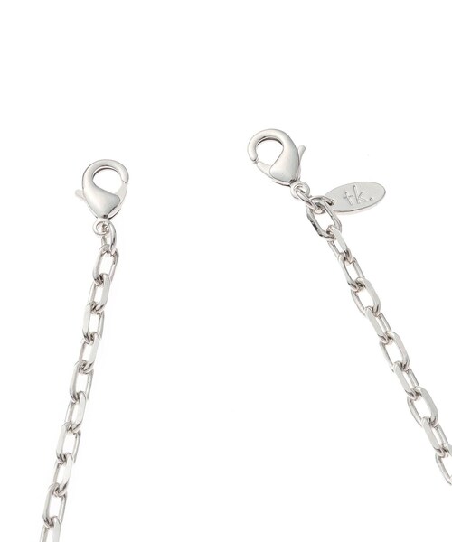 tk.TAKEO KIKUCHI（ティーケータケオキクチ）の「◆マルチチェーンネックレス（ネックレス・メンズ・シルバー/シルバー系5・00）」の13枚目の写真