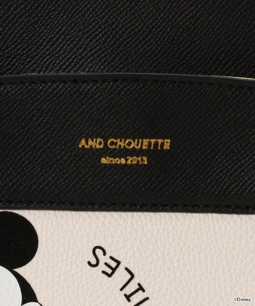& chouette(アンドシュエット)の「《ディズニーコレクション「ミッキー&ミニー」》 縦型ショルダーバッグ(ショルダーバッグ・レディース・レッド/ブラック・FREE)」の8枚目の写真