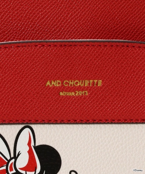 & chouette(アンドシュエット)の「《ディズニーコレクション「ミッキー&ミニー」》 縦型ショルダーバッグ(ショルダーバッグ・レディース・レッド/ブラック・FREE)」の15枚目の写真