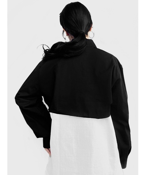 ArgueCulture口紅の跡♡ストライプシャツ 上品黒 楽天市場】UNUSED アンユーズド ストライプシャツ 長袖 シルク混