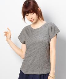 coen | 粗ビキ杢ドルマンTシャツ(Tシャツ/カットソー)