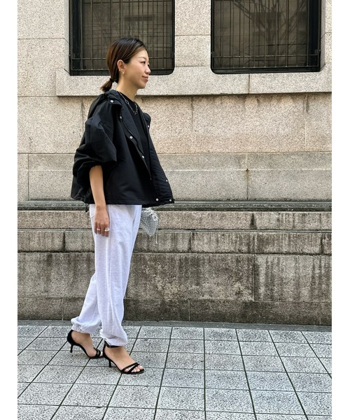 ulu（ウル）の「Balloon sleeve mountain jacket（マウンテンパーカー・レディース・ブラック・FREE）」の10枚目の写真