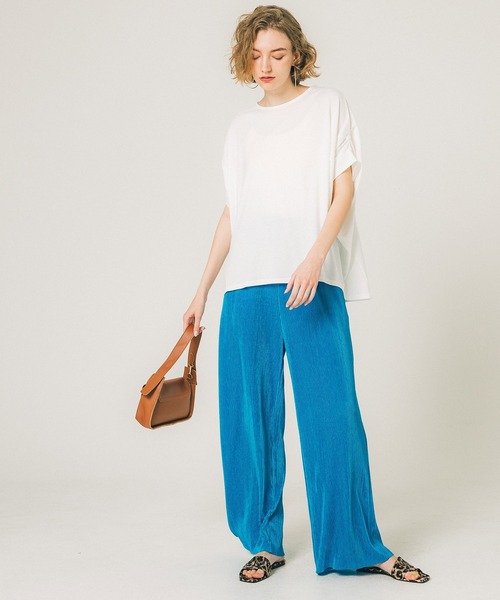 coca(coca)(コカ)の「バンザイスリーブTシャツ(Tシャツ/カットソー・レディース・A/ブラック/ホワイト/B・M/L)」の8枚目の写真