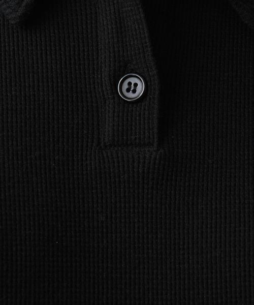 Steven Alan（スティーブンアラン）の「＜Steven Alan＞WAFFLE NO SLEEVE PULLOVER/カットソー（Tシャツ/カットソー・レディース・ダークブラウン/ブラック/オフホワイト・FREE）」の12枚目の写真